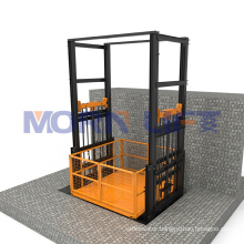 new desgin 2500kg 6000kg electric hydraulic goods lift freight elevator warehouse cargo lift price with CE ISO
